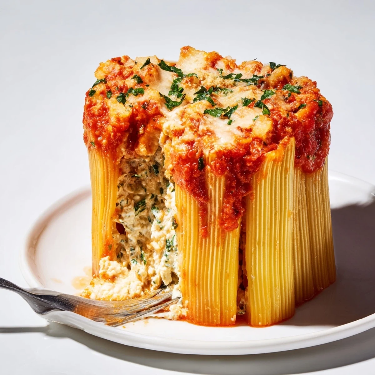 Impressive Honeycomb Pasta Cake served warm, perfect for gatherings and family meals.
