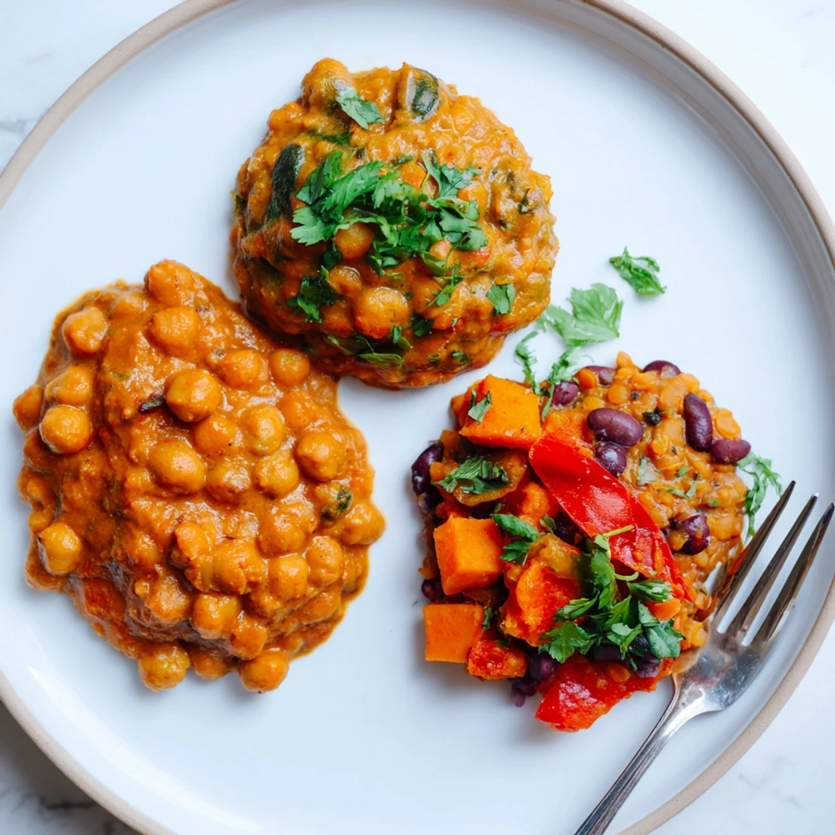 Aromatic Single-Pan Global Curries ready to serve with fluffy rice or warm naan.