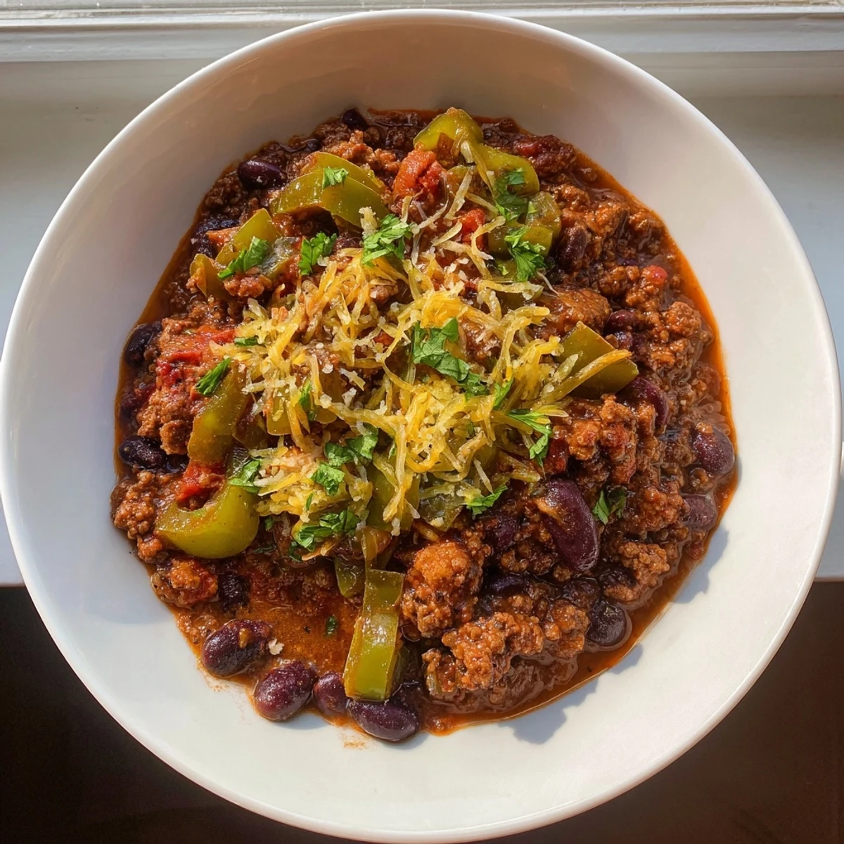 Enjoy a warm and comforting bowl of this delicious quick chili, perfect for a weeknight dinner.