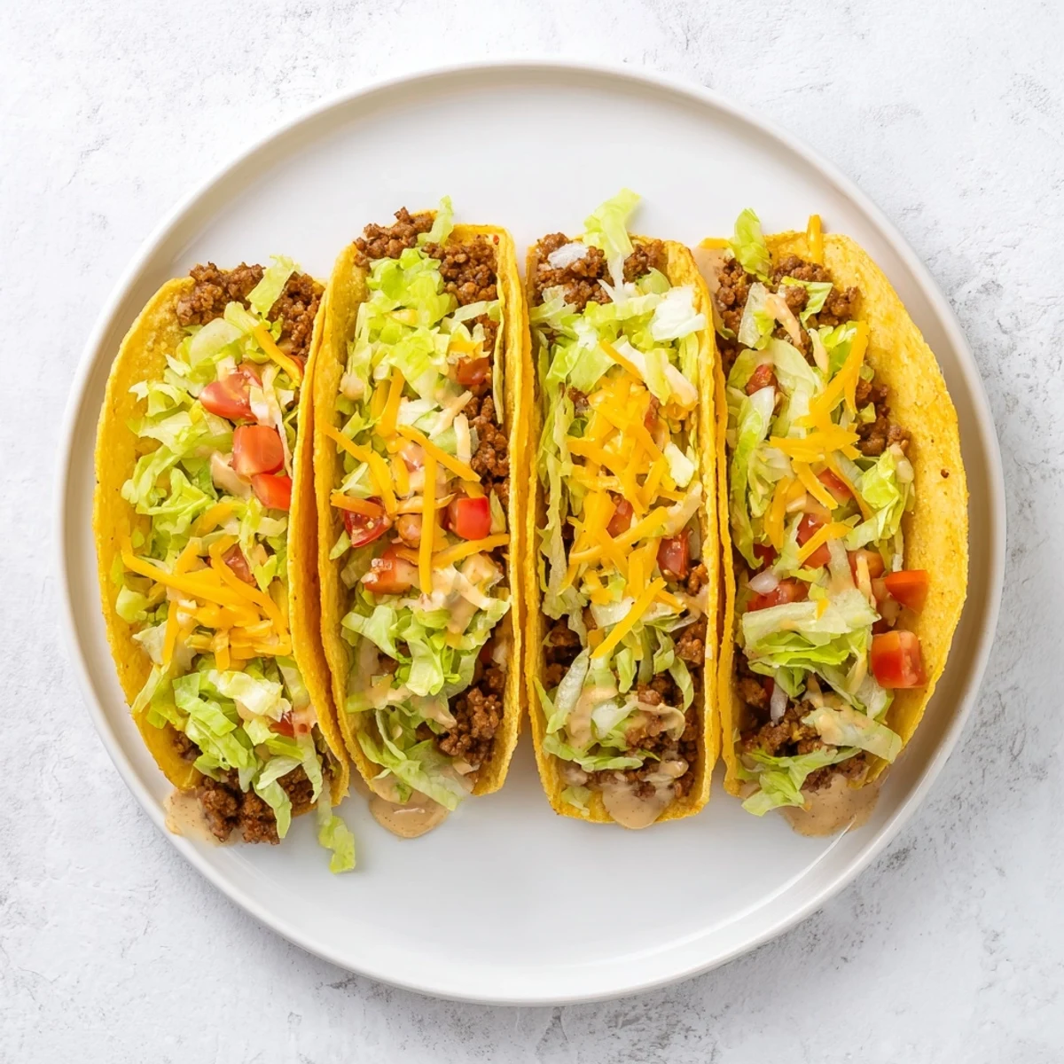 These delicious Cheesy Gordita Crunch Tacos are filled with seasoned meat and crunchy shell.