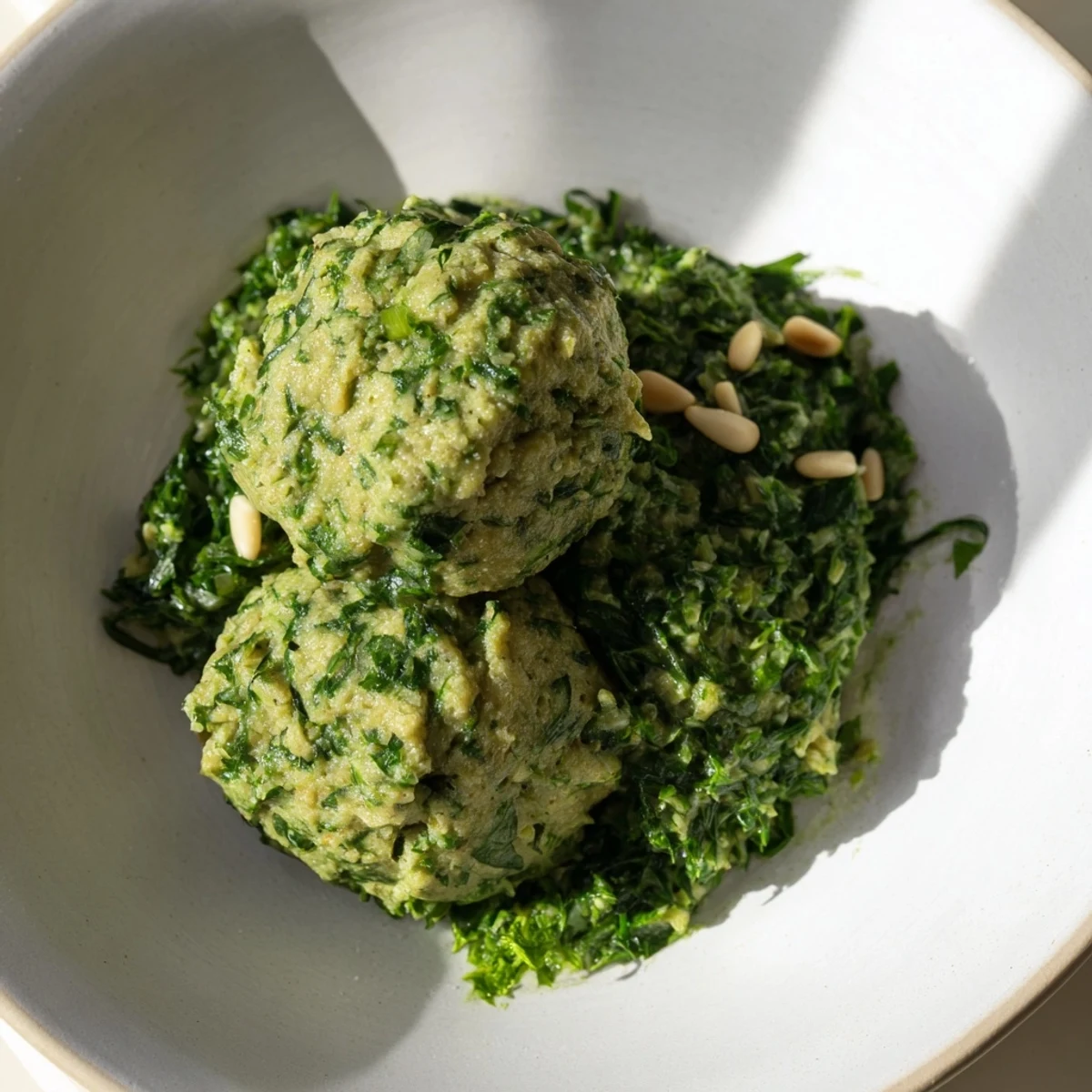 Green Pea Spinach Pasta