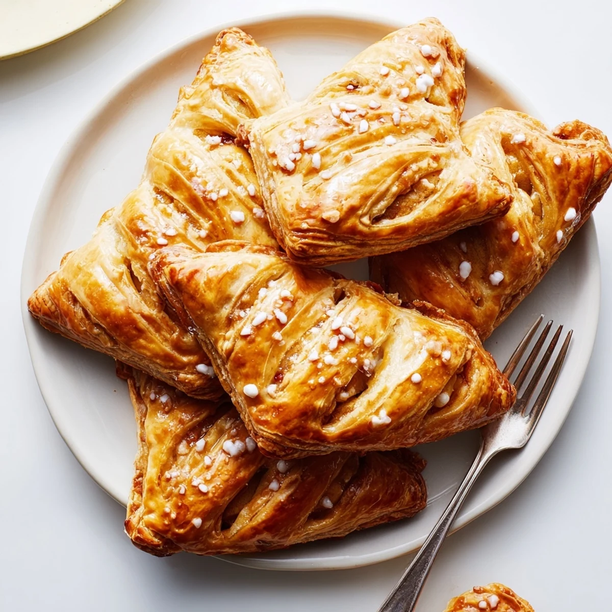 Delicate, flaky pastry encases sweet apple filling in these charming Mitten Shaped Hand Pies, ready to enjoy.