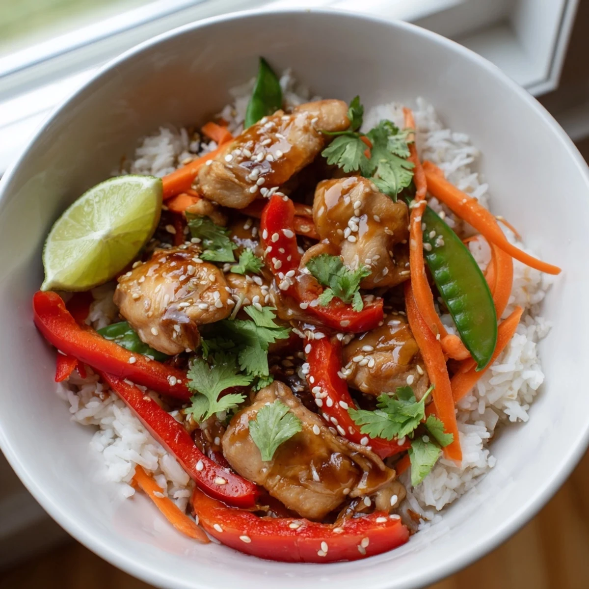 Sesame Ginger Chicken Bowl