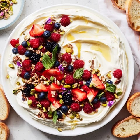 Share this creamy Butter Board Dessert Version with toasted brioche and honey drizzle.  