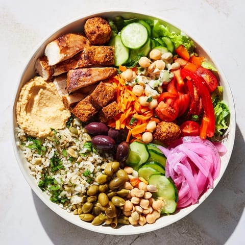 Guests joyfully assemble their personalized bowls with grilled chicken and vibrant veggies.  