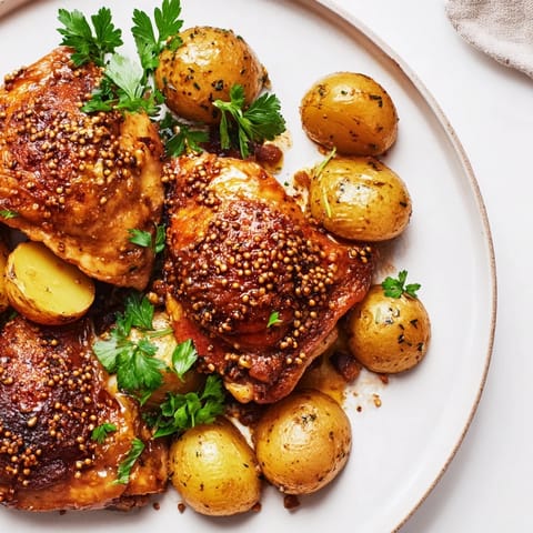 Honey Mustard Chicken Potatoes