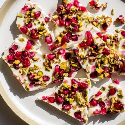 Frozen Yogurt Bark Pomegranate