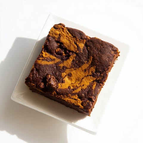 Pumpkin Workout Brownies