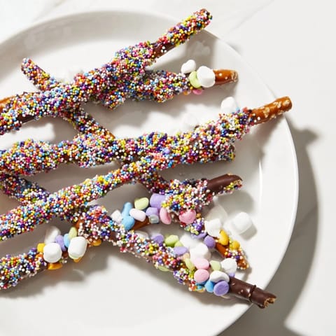 Colorful Magical Wand Candy Board, delightful treats arranged like magical wands, ready to enchant your guests.