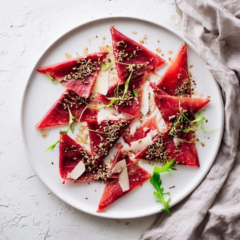 Origami Fold Beef Appetizer