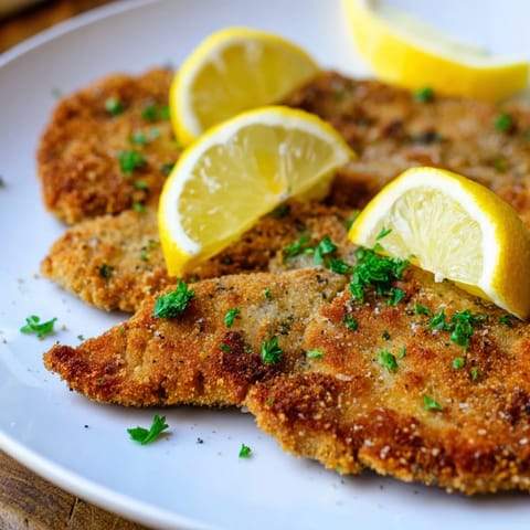 Austrian Wiener Schnitzel