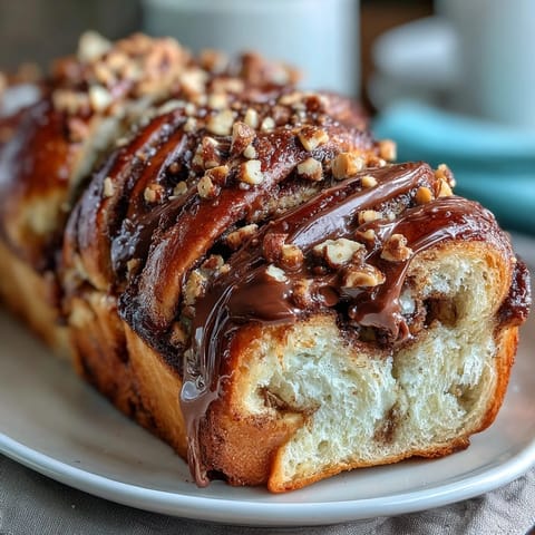 Nutella Babka Loaf