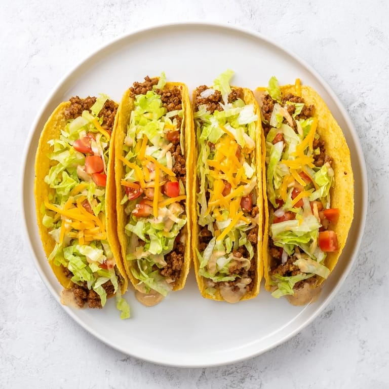 These delicious Cheesy Gordita Crunch Tacos are filled with seasoned meat and crunchy shell.