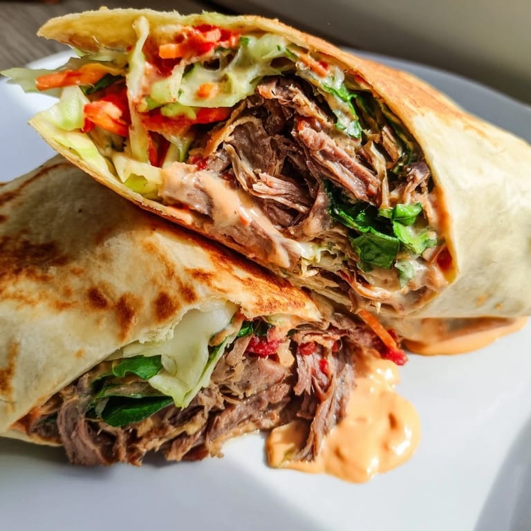 Crispy, air-fried Air Fryer Buffalo Turkey Christmas Wraps, perfect for using up holiday leftovers.