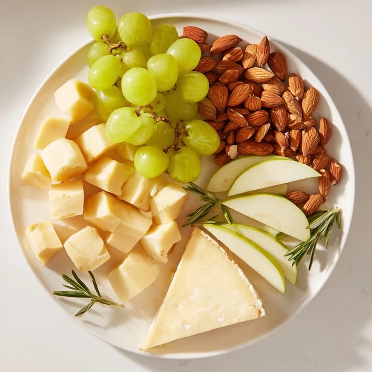 A close-up of a beautifully arranged Book Club Pairing Platter, perfect for effortless entertaining.