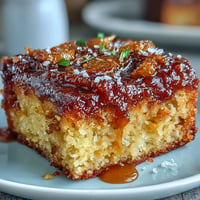 A moist whole orange cake with vibrant citrus aroma, blended peel and all for intense flavor and a golden crumb.